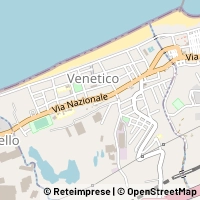 Mapa Venetico