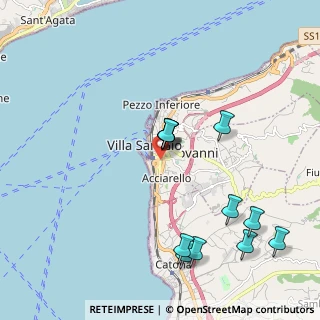 Mappa Via Polinca, 89018 Villa San Giovanni RC, Italia (2.31167)