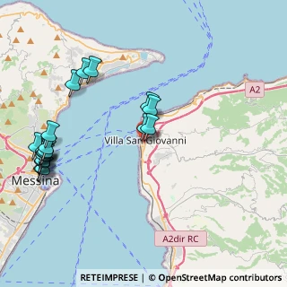 Mappa Via Polinca, 89018 Villa San Giovanni RC, Italia (5.6685)