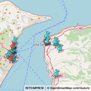 Mappa Via Polinca, 89018 Villa San Giovanni RC, Italia (5.8095)
