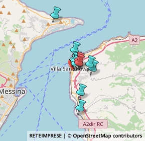 Mappa Via Polinca, 89018 Villa San Giovanni RC, Italia (2.04545)