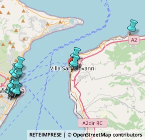 Mappa Via Francesco Bal, 89018 Villa San Giovanni RC, Italia (6.679)