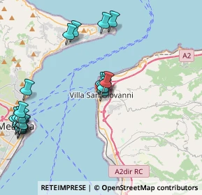 Mappa Via Francesco Bal, 89018 Villa San Giovanni RC, Italia (5.418)