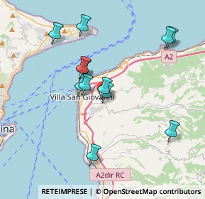 Mappa Via Sacerdote Scopelliti, 89052 Campo Calabro RC, Italia (3.94333)