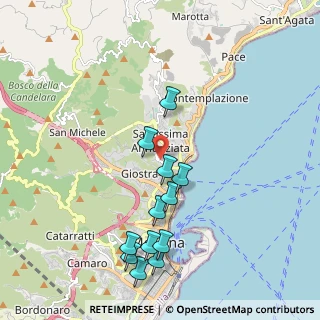 Mappa Via Leonardo Sciascia, 98168 Messina ME, Italia (2.31)