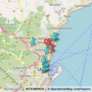 Mappa Via Leonardo Sciascia, 98168 Messina ME, Italia (1.67636)