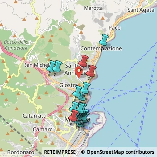 Mappa Via Leonardo Sciascia, 98168 Messina ME, Italia (2.1735)