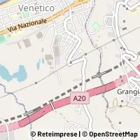 Karte Venetico