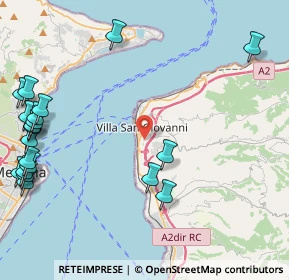 Mappa Vico Calabro, 89018 Villa San Giovanni RC, Italia (6.737)