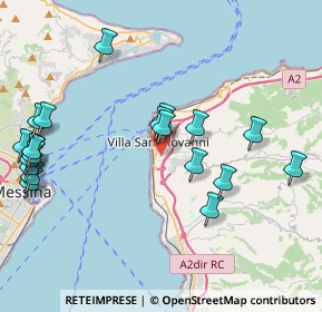 Mappa Vico Calabro, 89018 Villa San Giovanni RC, Italia (5.284)