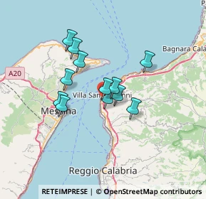 Mappa Vico Calabro, 89018 Villa San Giovanni RC, Italia (5.60833)