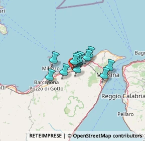 Mappa Via S. Nicola, 98040 Valdina ME, Italia (7.73182)