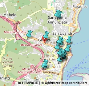 Mappa Via Monte Abetone, 98121 Messina ME, Italia (1.041)