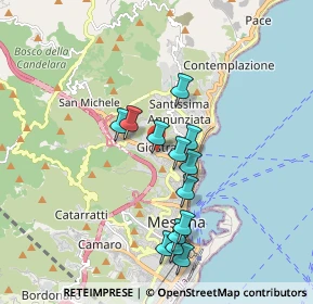 Mappa Via S. Bernardo, 98121 Messina ME, Italia (1.78462)