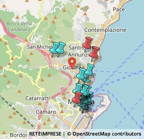 Mappa Via S. Bernardo, 98121 Messina ME, Italia (1.8915)