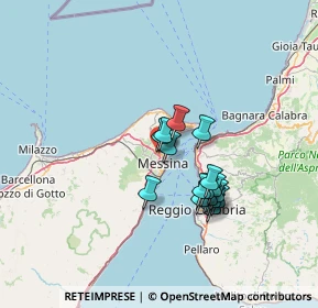 Mappa Vico Lusitano, 98121 Messina ME, Italia (11.96375)