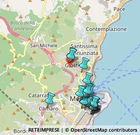 Mappa Vico Lusitano, 98121 Messina ME, Italia (2.391)