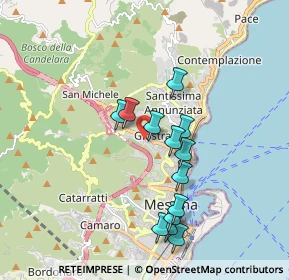 Mappa Vico Lusitano, 98121 Messina ME, Italia (1.83462)