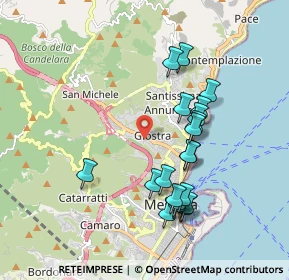 Mappa Vico Lusitano, 98121 Messina ME, Italia (2.0135)