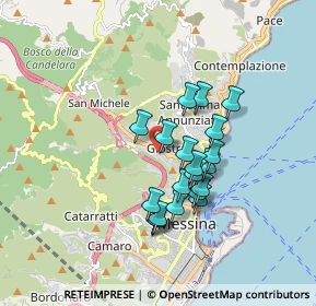 Mappa Via Gaetano Alibrandi, 98121 Messina ME, Italia (1.5525)
