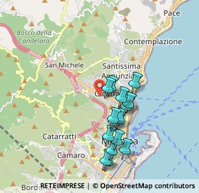 Mappa Via Mastroguglielmo, 98121 Messina ME, Italia (1.836)