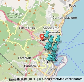 Mappa Via Mastroguglielmo, 98121 Messina ME, Italia (1.57417)