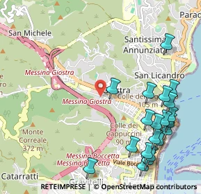 Mappa Via Mastroguglielmo, 98121 Messina ME, Italia (1.5005)