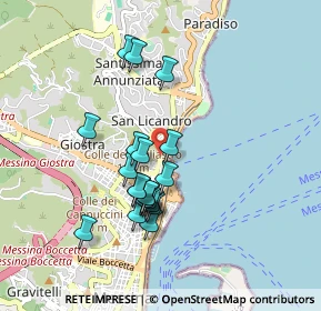 Mappa Via Principessa Mafalda, 98121 Messina ME, Italia (0.87)