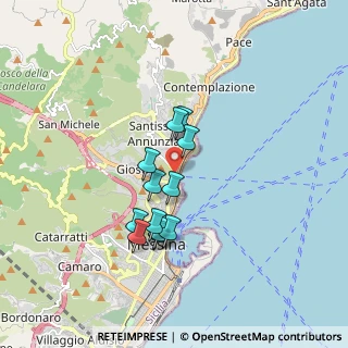 Mappa Via Principessa Mafalda, 98121 Messina ME, Italia (1.53167)