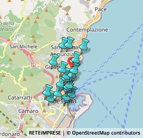 Mappa Isolato, 98121 Messina ME, Italia (1.4675)