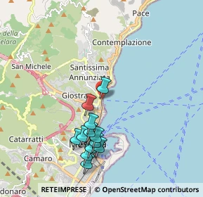 Mappa Viale della Libertà, 98123 Messina ME, Italia (2.14583)