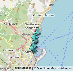 Mappa Viale della Libertà, 98123 Messina ME, Italia (1.35417)