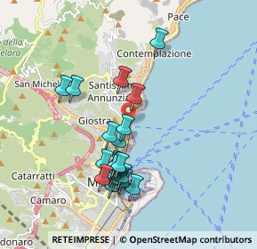 Mappa Viale della Libertà, 98123 Messina ME, Italia (1.915)