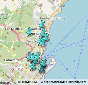 Mappa Viale della Libertà, 98123 Messina ME, Italia (2.07444)