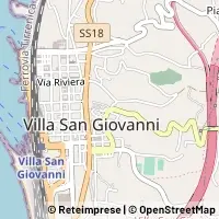Map Villa San Giovanni