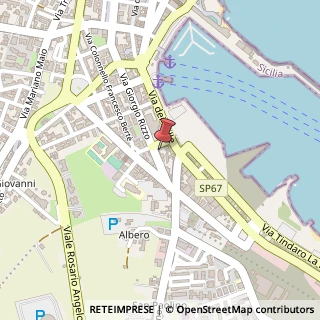 Mappa Via Giorgio Rizzo, 133, 98057 Milazzo, Messina (Sicilia)