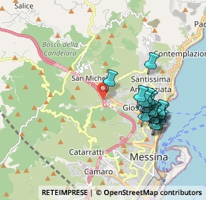 Mappa Messina - Palermo, 98152 Messina ME, Italia (2.05368)