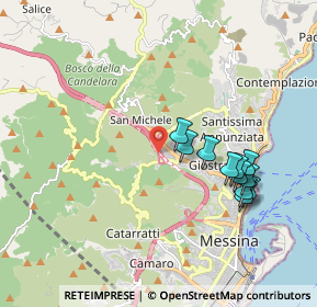 Mappa Messina - Palermo, 98152 Messina ME, Italia (2.01636)