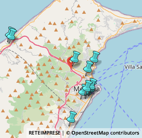 Mappa Messina - Palermo, 98152 Messina ME, Italia (4.36091)