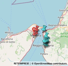 Mappa 98152 Messina ME, Italia (12.63357)