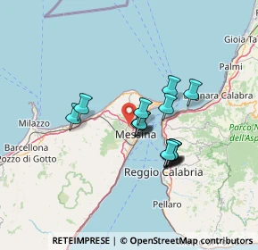 Mappa 98152 Messina ME, Italia (11.26059)