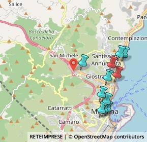 Mappa 98152 Messina ME, Italia (2.51)