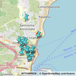 Mappa Viale della Libertà, 98100 Messina ME, Italia (1.22368)