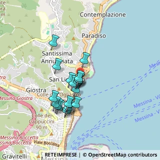 Mappa Viale della Libertà, 98100 Messina ME, Italia (0.8165)