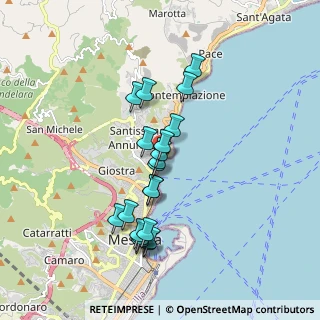 Mappa Viale della Libertà, 98100 Messina ME, Italia (1.773)