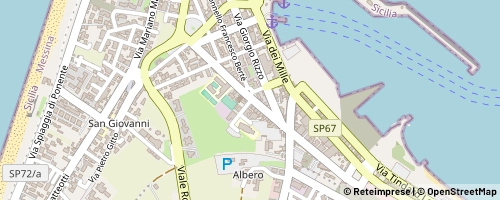 Mappa Milazzo