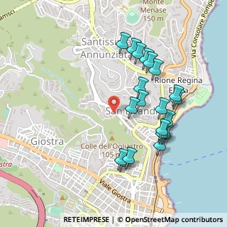 Mappa Via Torrente San Licandro, 98168 Messina ME, Italia (0.5345)