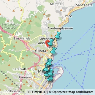 Mappa Via Torrente San Licandro, 98168 Messina ME, Italia (2.30727)
