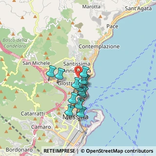 Mappa Via Torrente San Licandro, 98168 Messina ME, Italia (1.47385)
