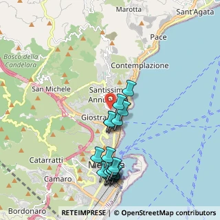 Mappa Via Torrente San Licandro, 98168 Messina ME, Italia (2.3305)